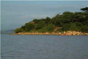 l'isola ol kokwe vista dal largo