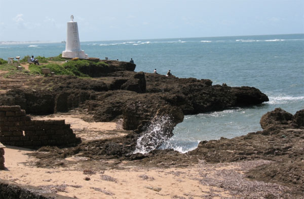 costa dove sorge la Croce di Vasco de Gama