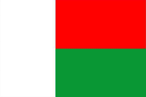 bandiera nazionale del Madagascar