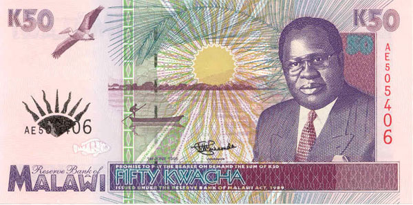 50 Kwacha del Malawi