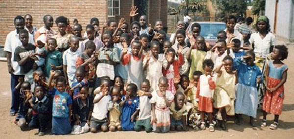 bambini in una scuola di lilongwe